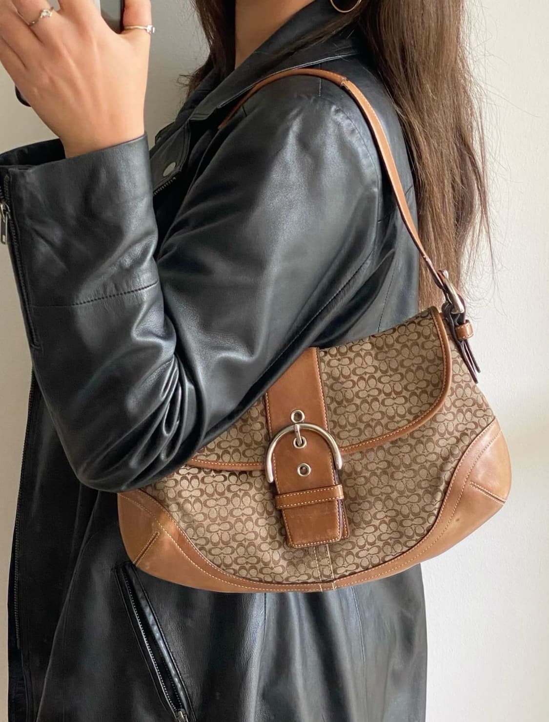 코치 시그니처 소호 숄더백 y2k coach soho bag 상품이미지1