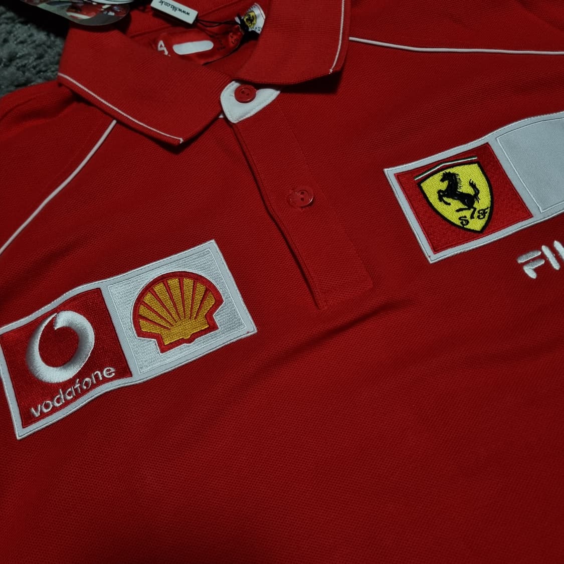 00s 휠라 페라리 카라티 L pk 긴팔 fila 빈티지 데드스탁 F1  상품이미지4