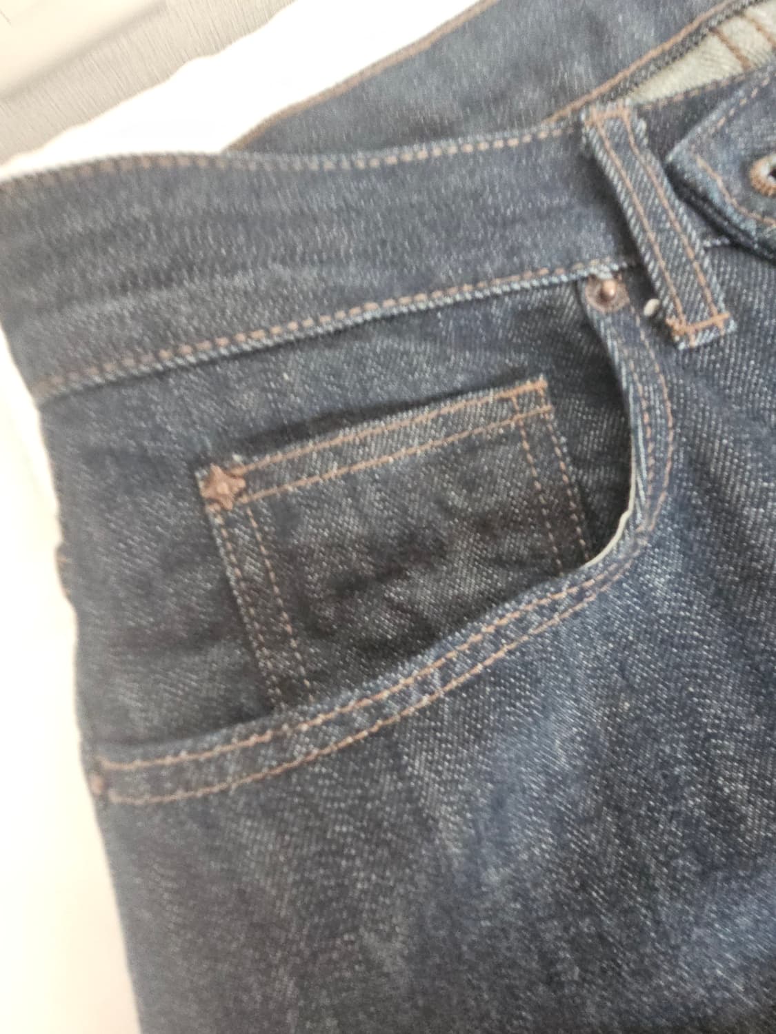 벨리에 트루 와이드 데님 인디고 상품이미지5