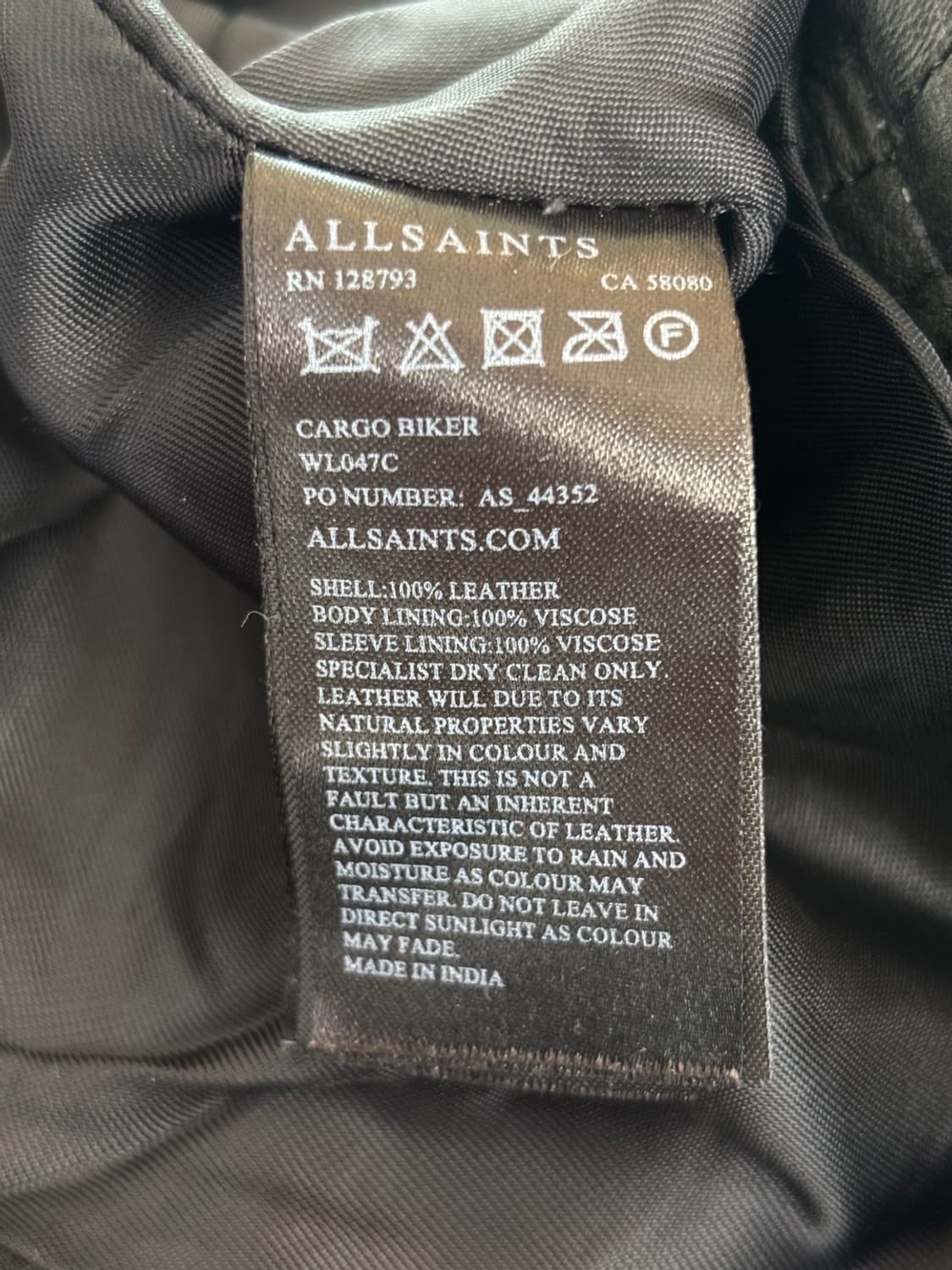 All Saints Riders Jacket 상품이미지7