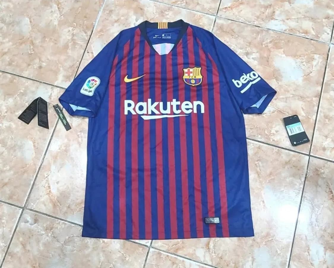 나이키 18 19 FC 바르셀로나 올드레플 축구져지 상품이미지2
