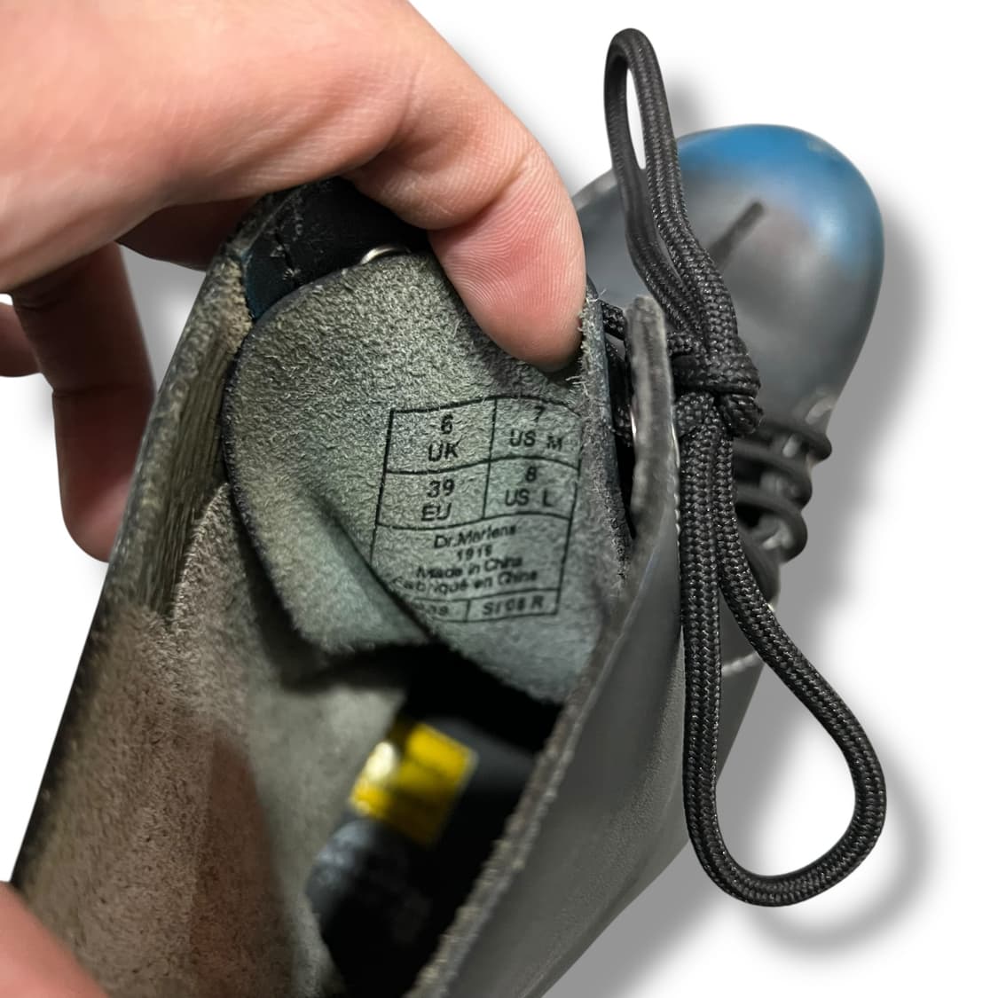  닥터마틴 1919 블루 블랙 워커 y15595 상품이미지7
