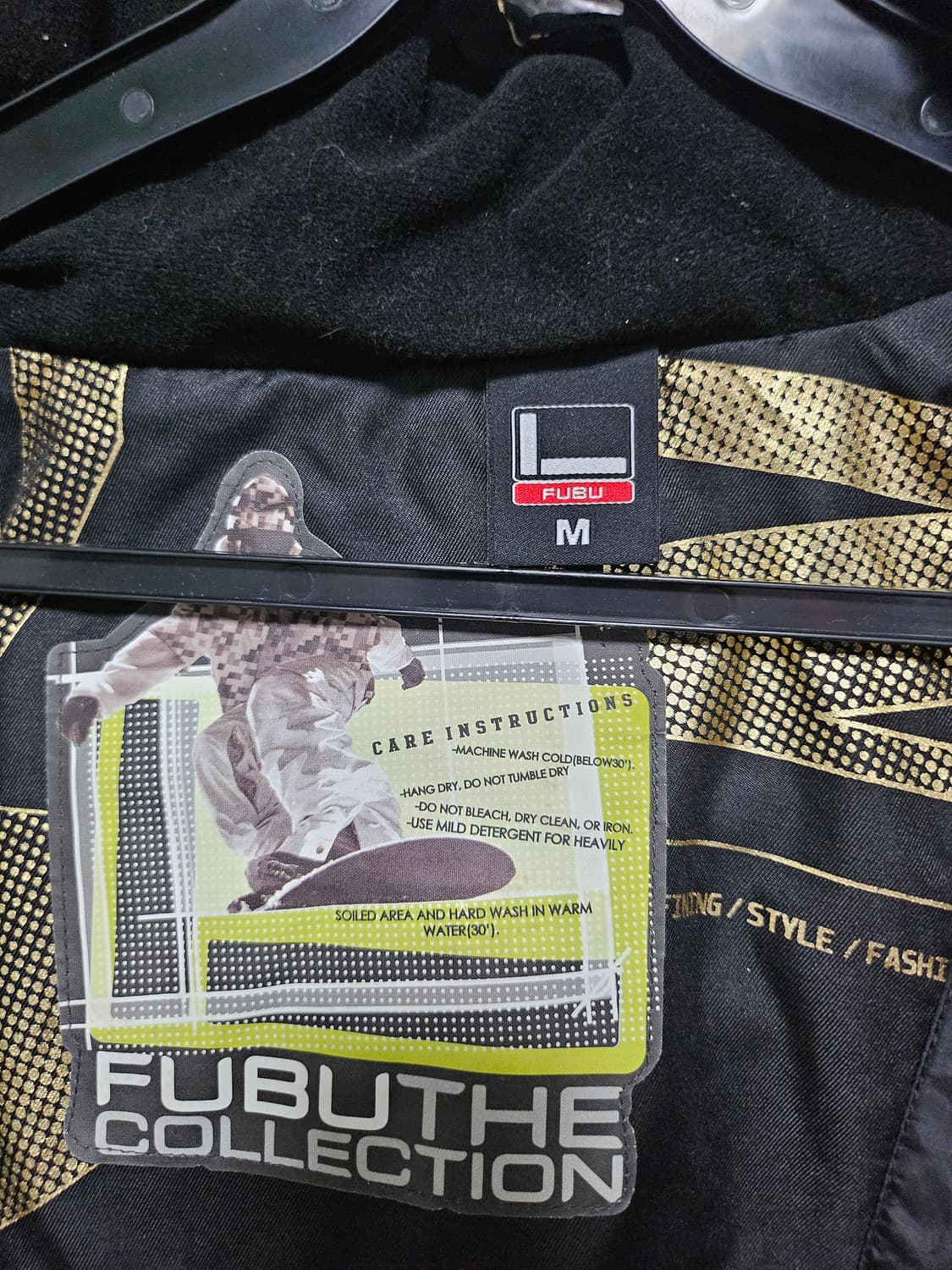 FUBU 후부 올드스쿨 스키 보드 스트릿 자켓 M 상품이미지5