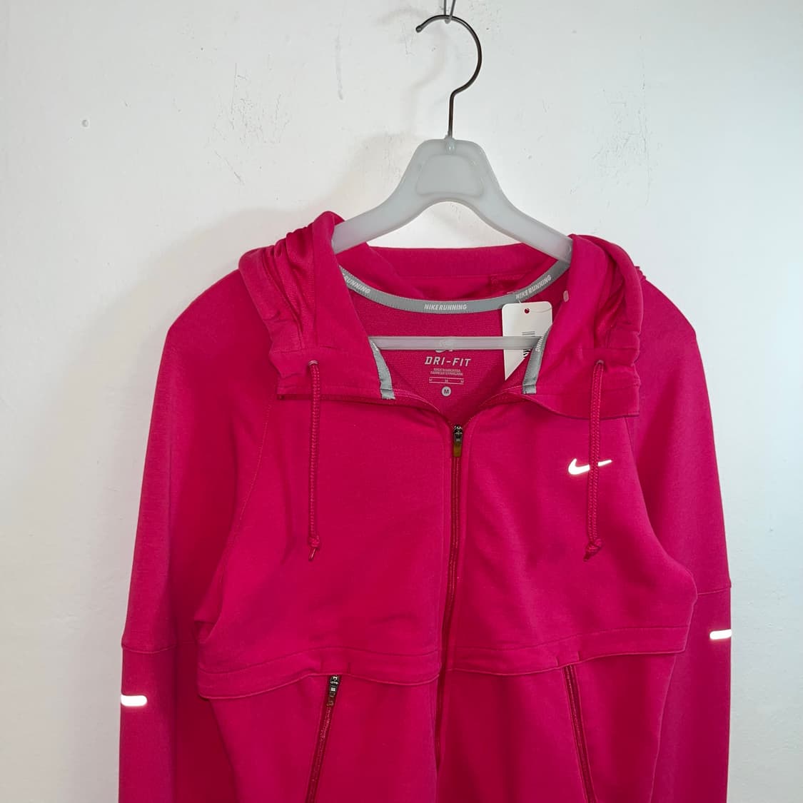 Nike Pink Running Track Jacket 상품이미지5