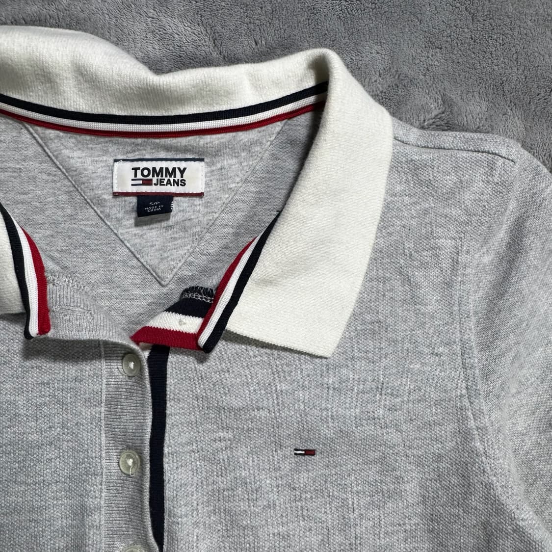 타미힐피거 여성 폴로 원피스 그레이 상품이미지3