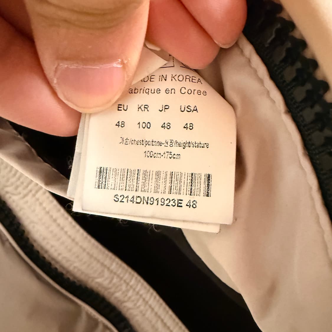 솔리드옴므 21fw 숏구스다운 베이지 48 상품이미지6