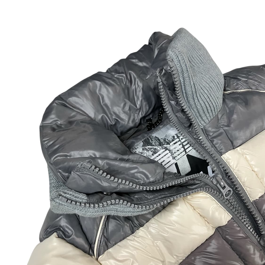 Jack1T 잭원티 레트로 레이서 패딩 자켓 XS 상품이미지5