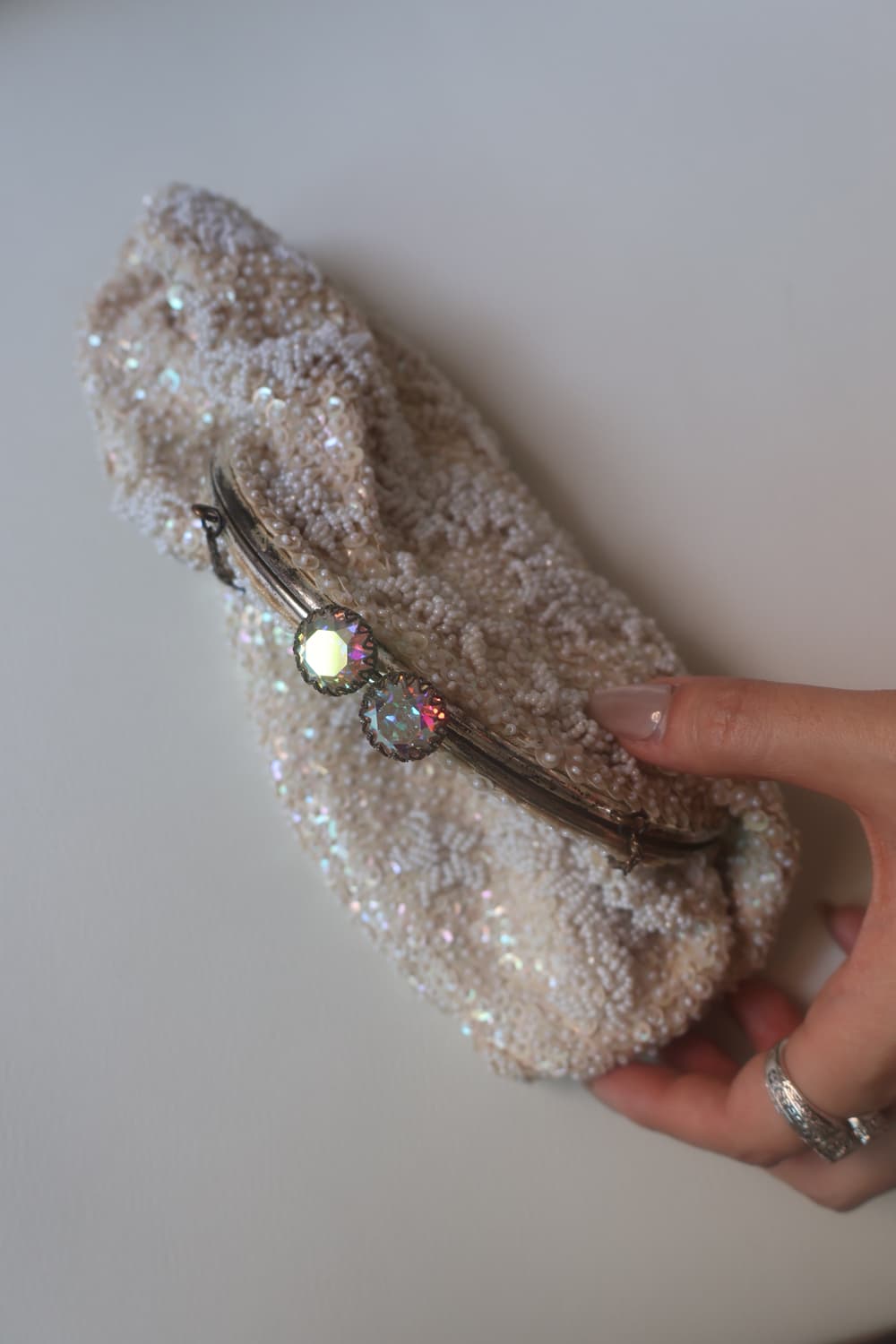 cloud beaded frame mini bag 상품이미지6