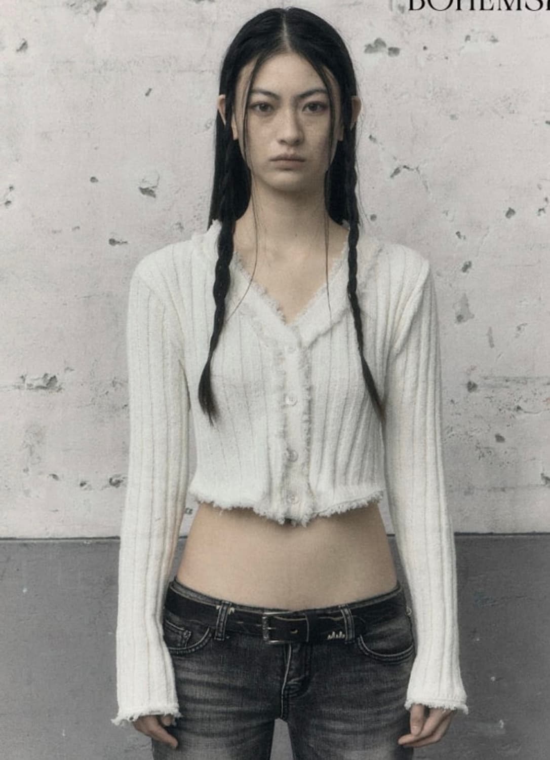 보헤미안서울 태슬 가디건 tessel cardigan 상품이미지1