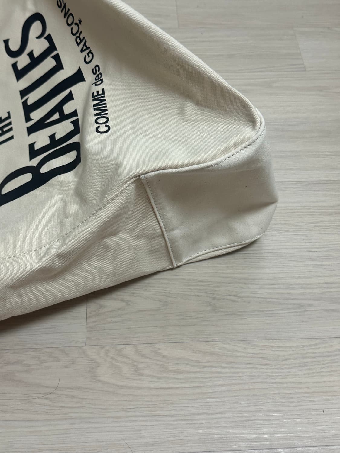 Comme des garcons 꼼데 더 비틀즈 캔버스 보트백 상품이미지7