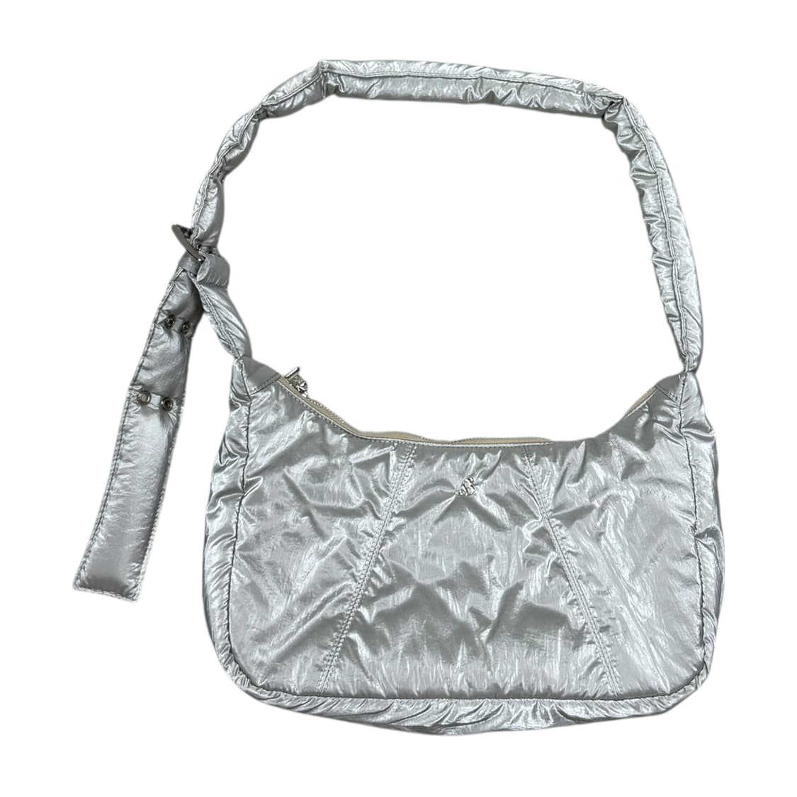 필인더블랭크 실버 호보백 가방 상품이미지1