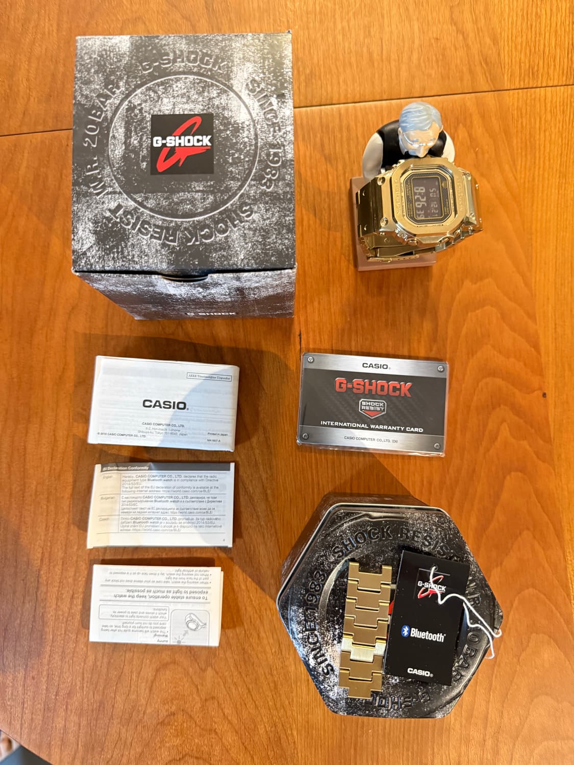 지샥 GMW-B5000GD-9DR 풀메탈 골드 상품이미지1