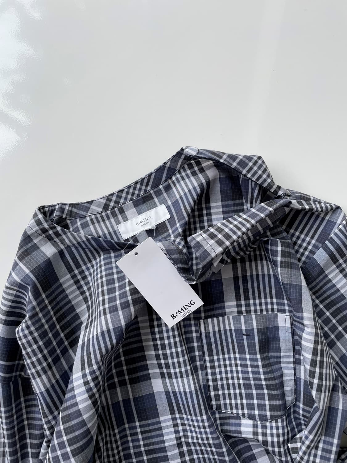 Check half pullover shirt[new] 상품이미지9