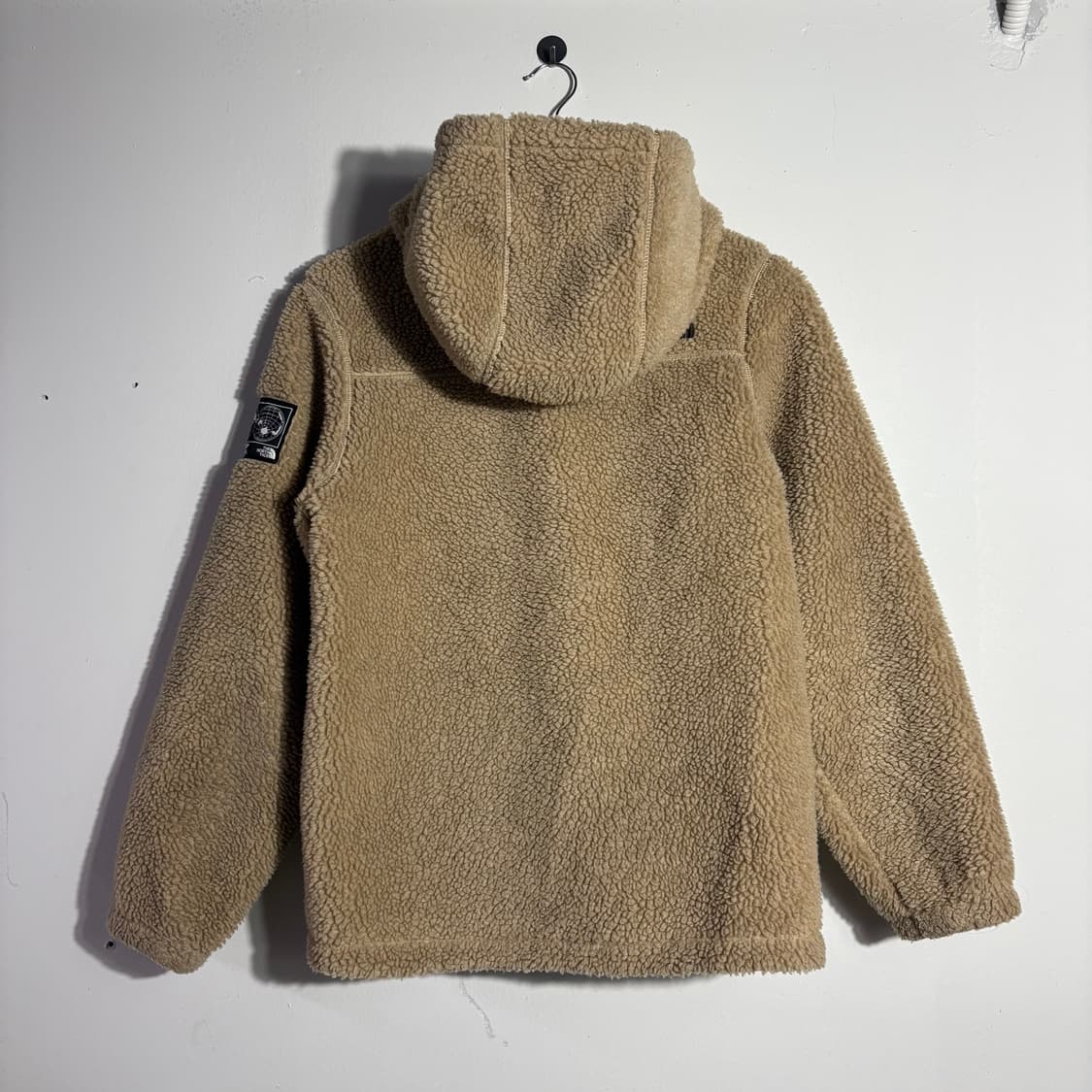 노스페이스 빈티지 베이지 보아 플리스 후드 집업 상품이미지5