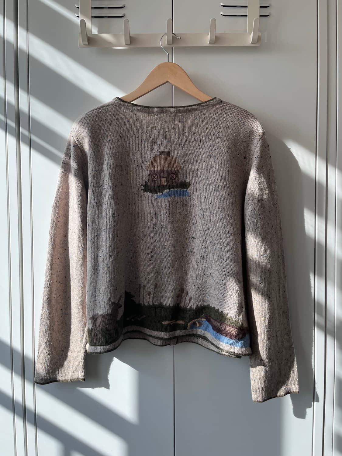 Christopher Banks 오트밀 풍경 니트 가디건  상품이미지9