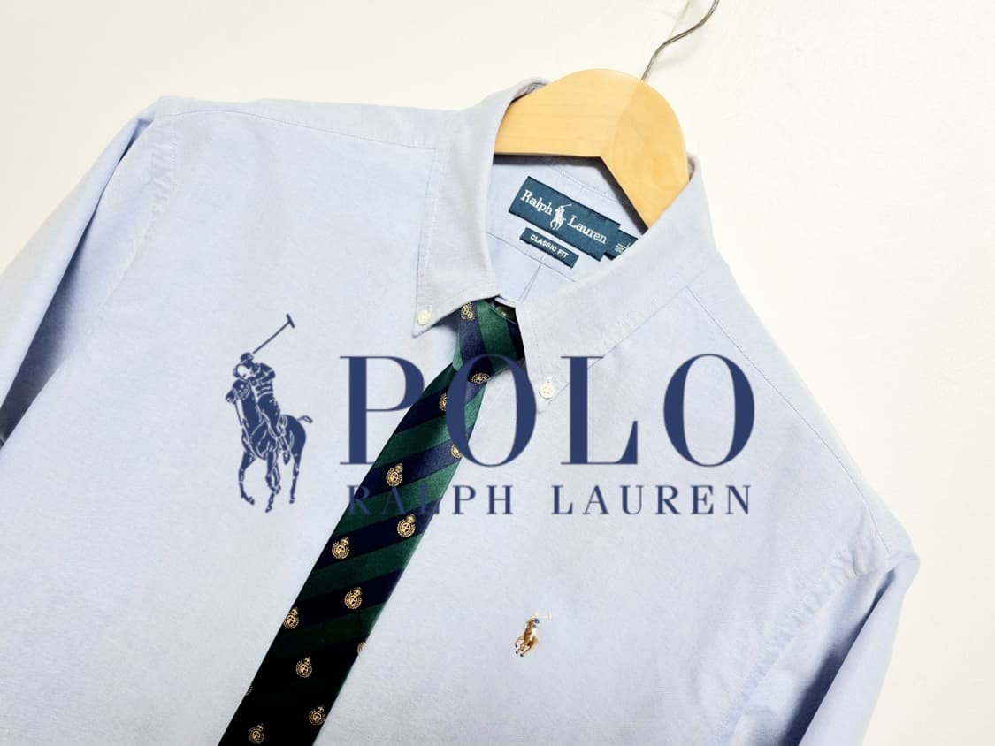 남성 폴로 랄프로렌 POLO 멀티포니 단색 반팔 남방 셔츠 상품이미지1