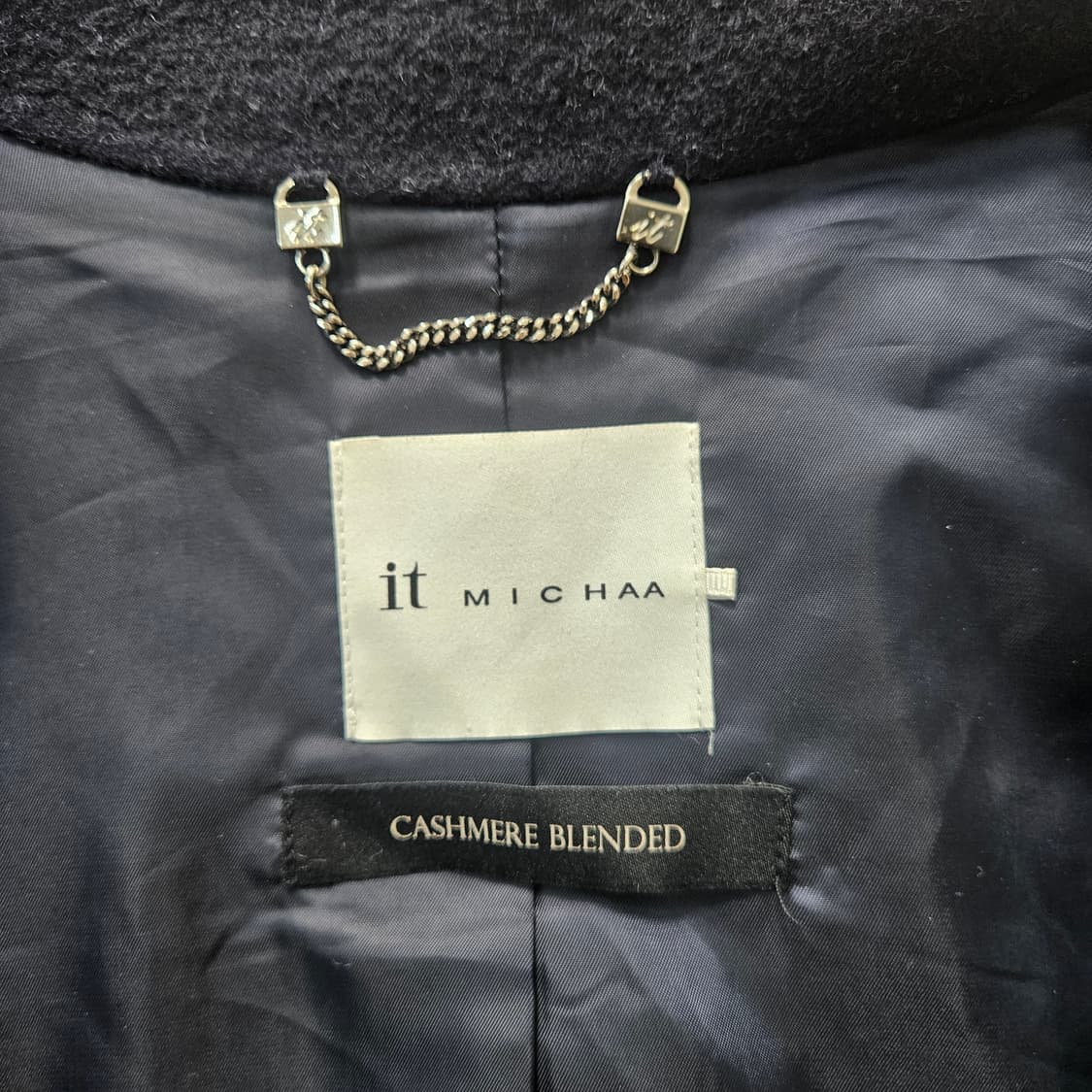 82-160 잇마샤 울캐시미어 코트 0310Y 상품이미지3