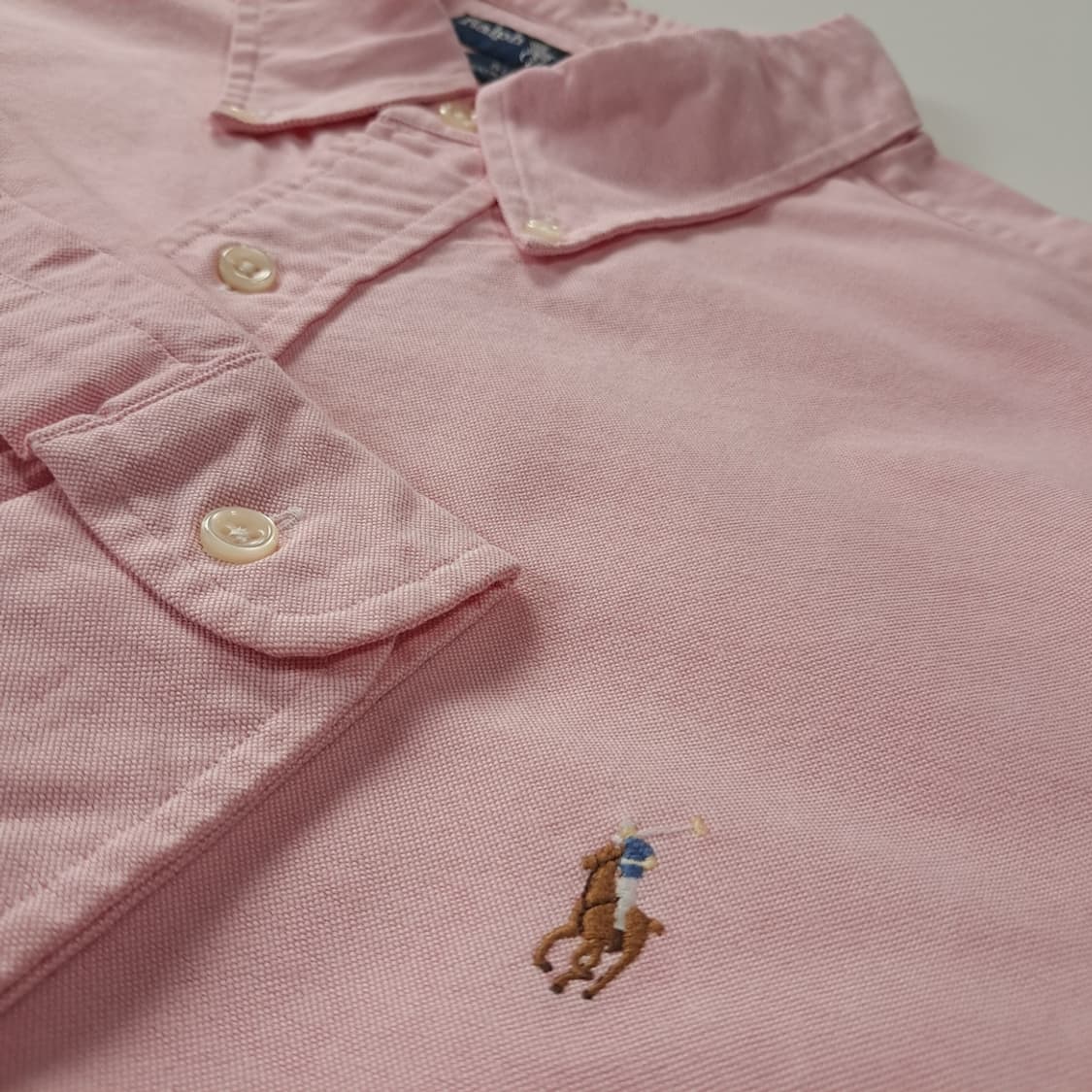 CK808 2XL 폴로 90s 핑크 셔츠 남방 상품이미지4