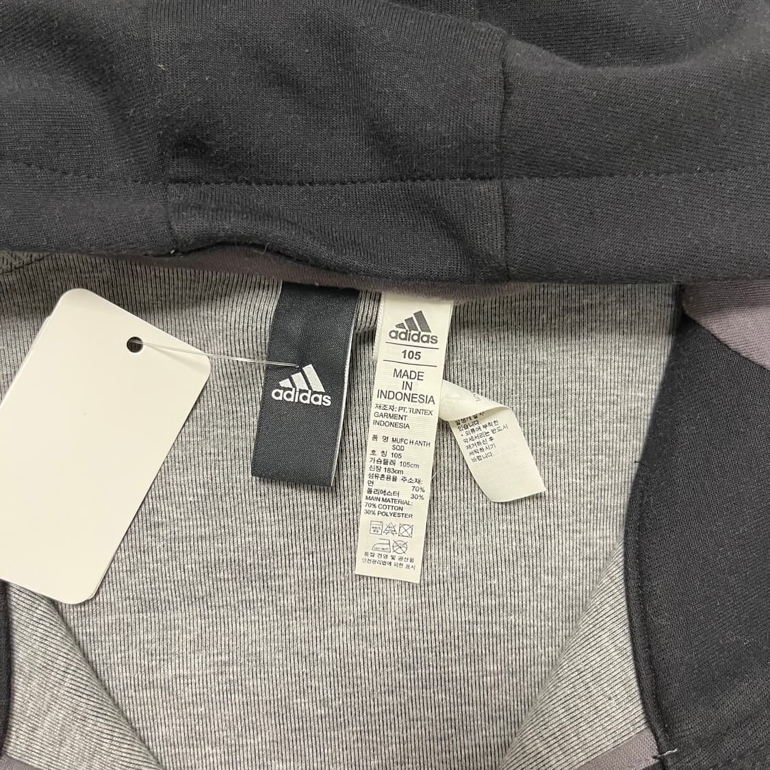 아다다스 맨유 후드집업 상품이미지3