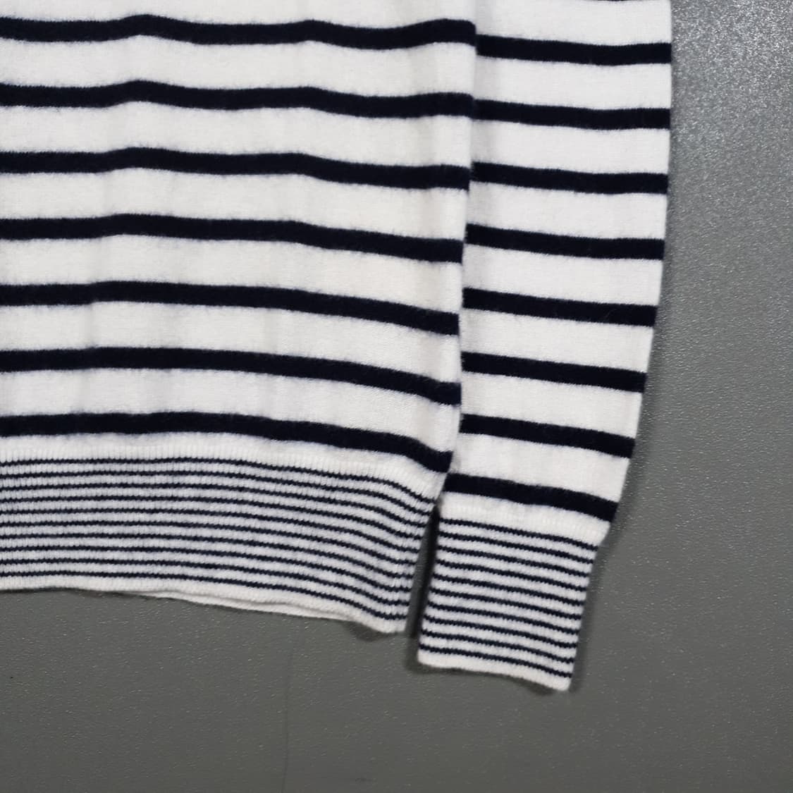 여성 90) 라코스테 신형 20FW 스트라이프 빅 크록 니트 스웨터 상품이미지5