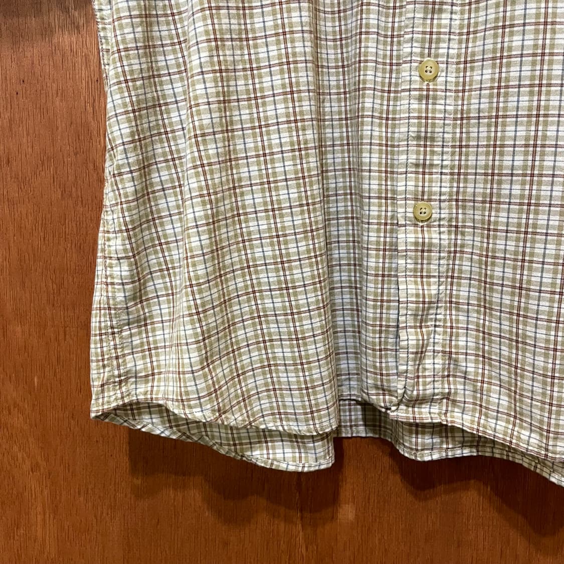 (XL) Woolrich 울리치 체크 반팔 셔츠 상품이미지4