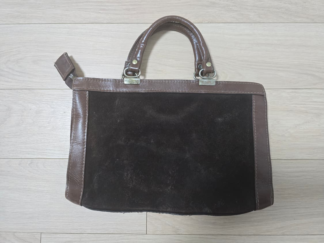 80s 빈티지 스웨이드 미니 핸드백 상품이미지2