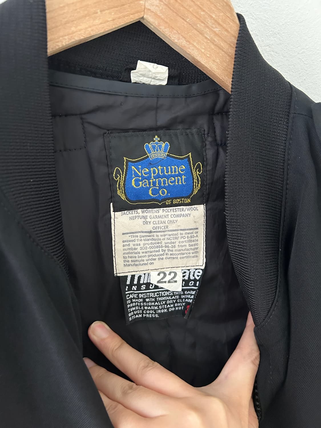 00's U.S Navy Officer bomber Jacket with 상품이미지3
