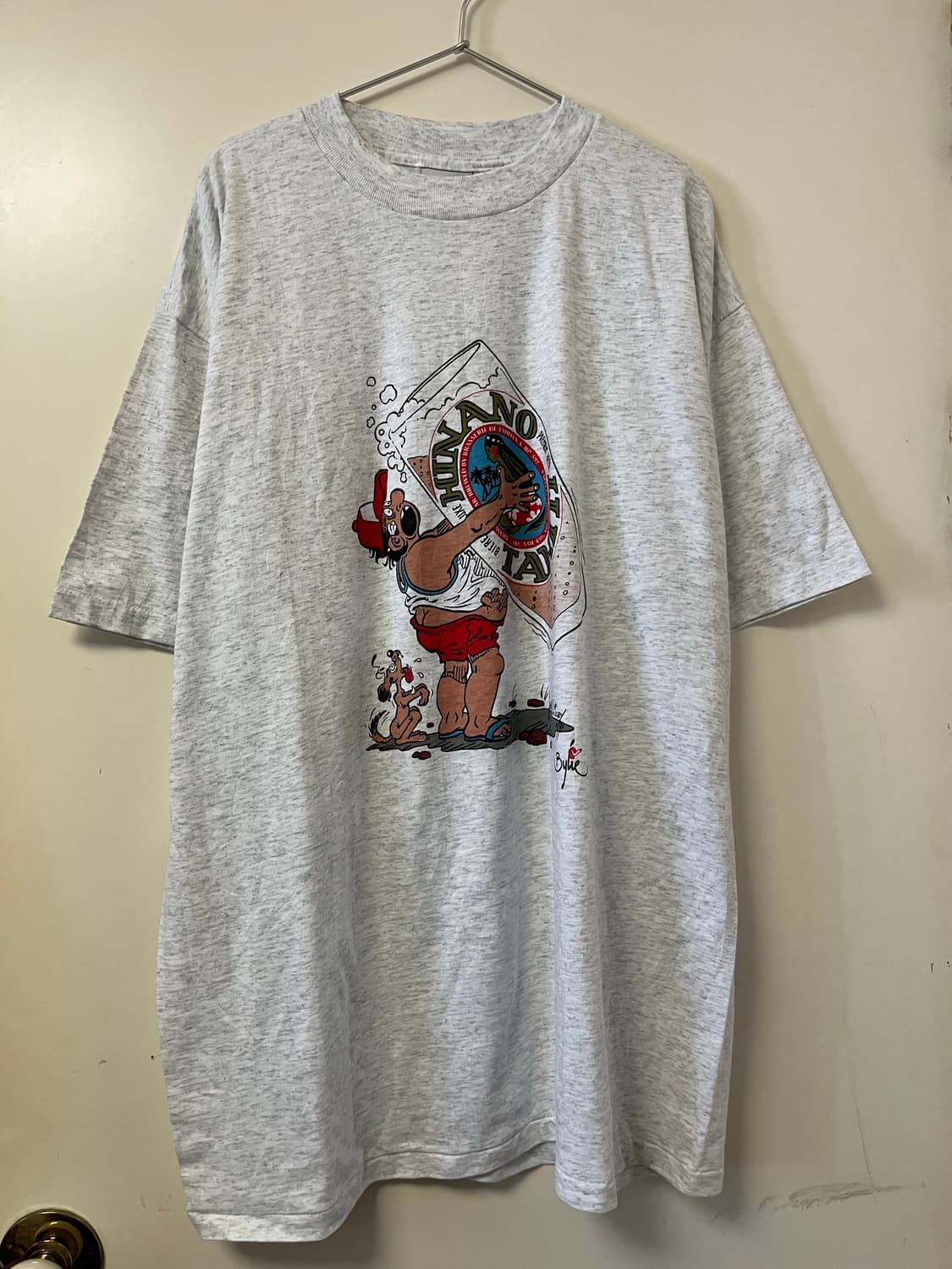 Oneita printing t shirts 상품이미지1