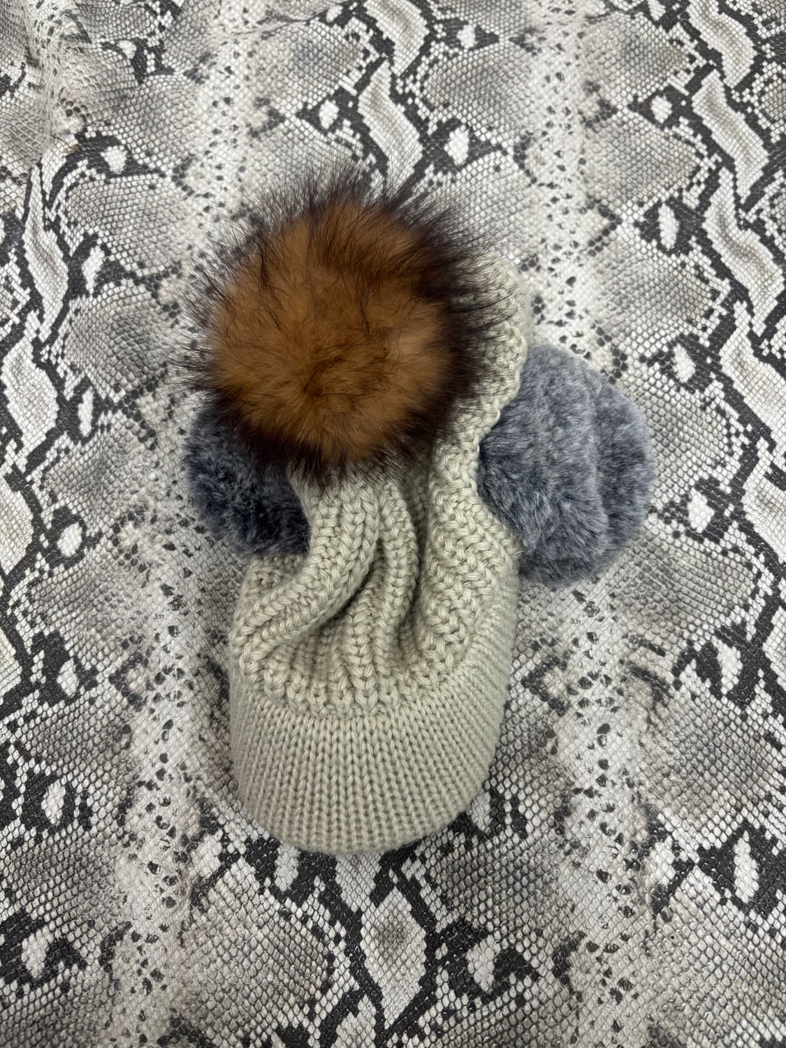 6 Ears Fur Detail Cap (여성 Free) 3.5 상품이미지4