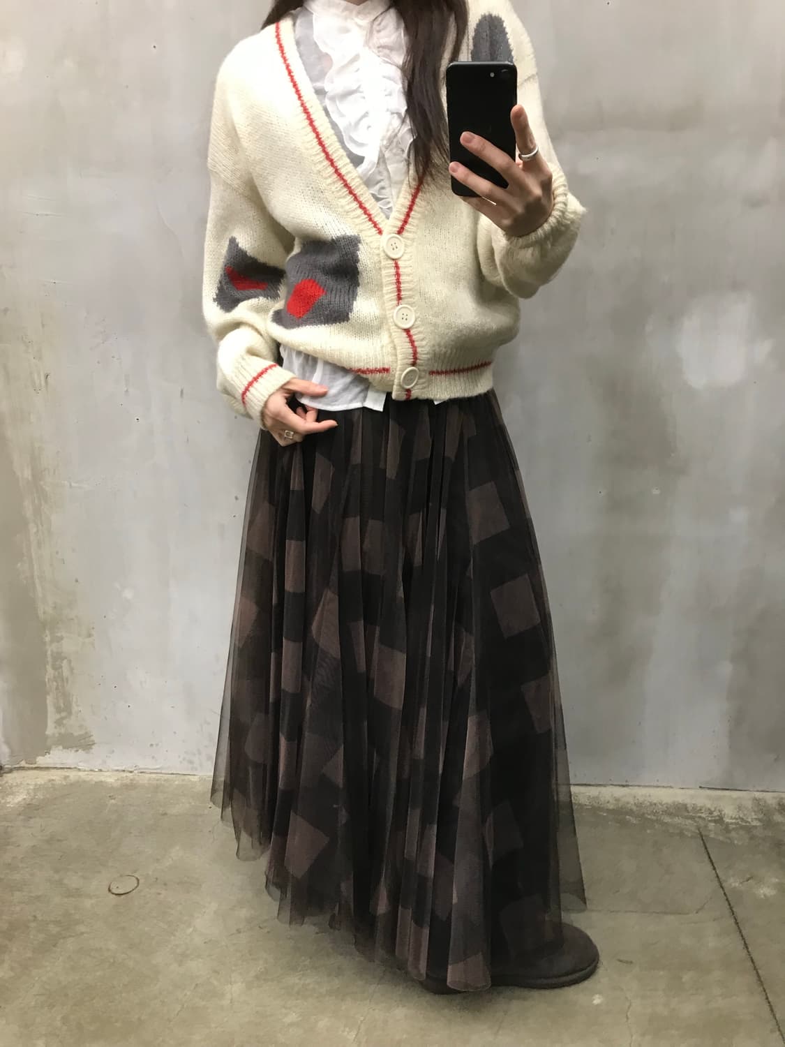 Cutest pattern cardigan 상품이미지5