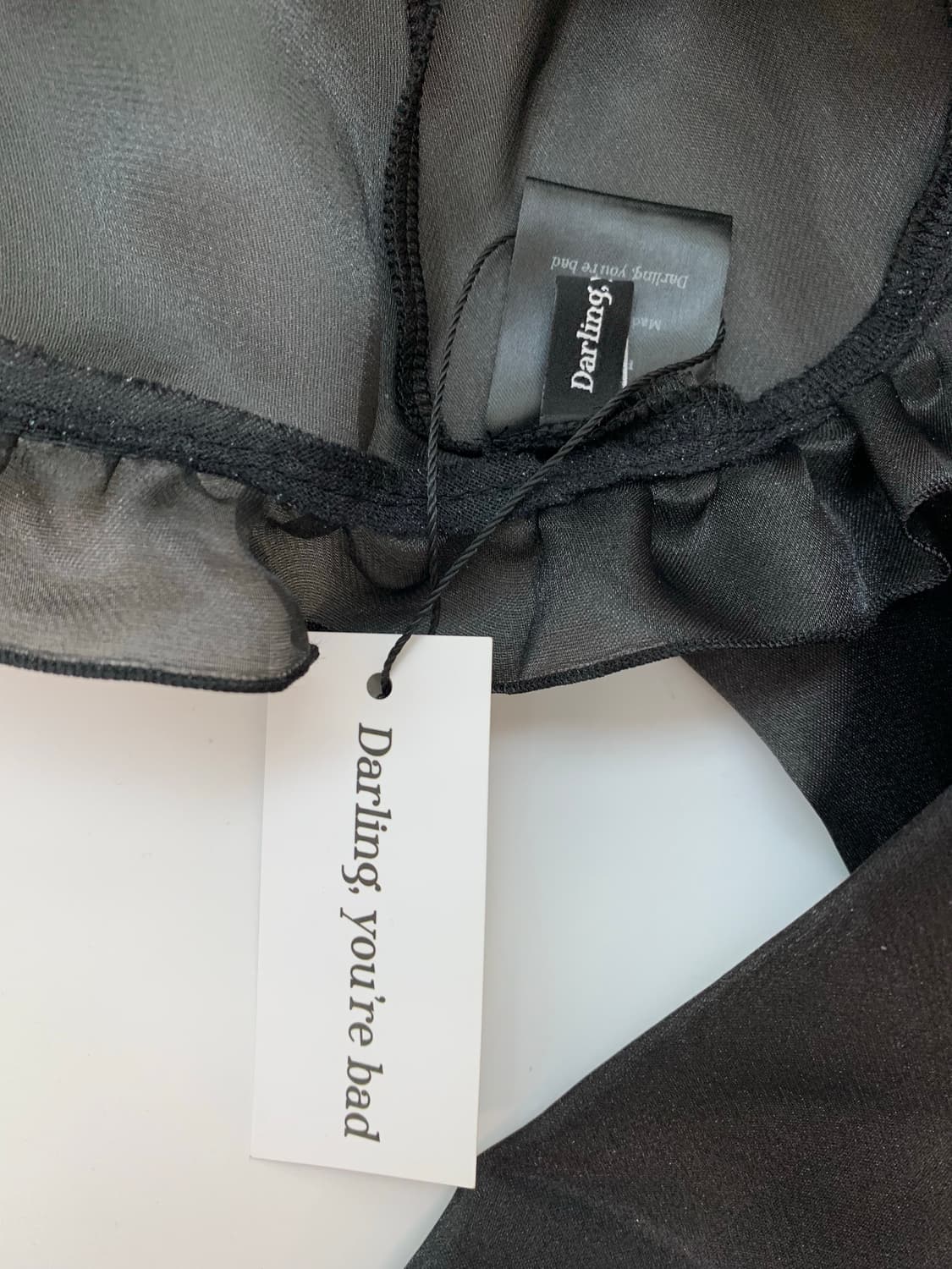 DARLINGYOUAREBAD MESH BOLERO BLACK 상품이미지7