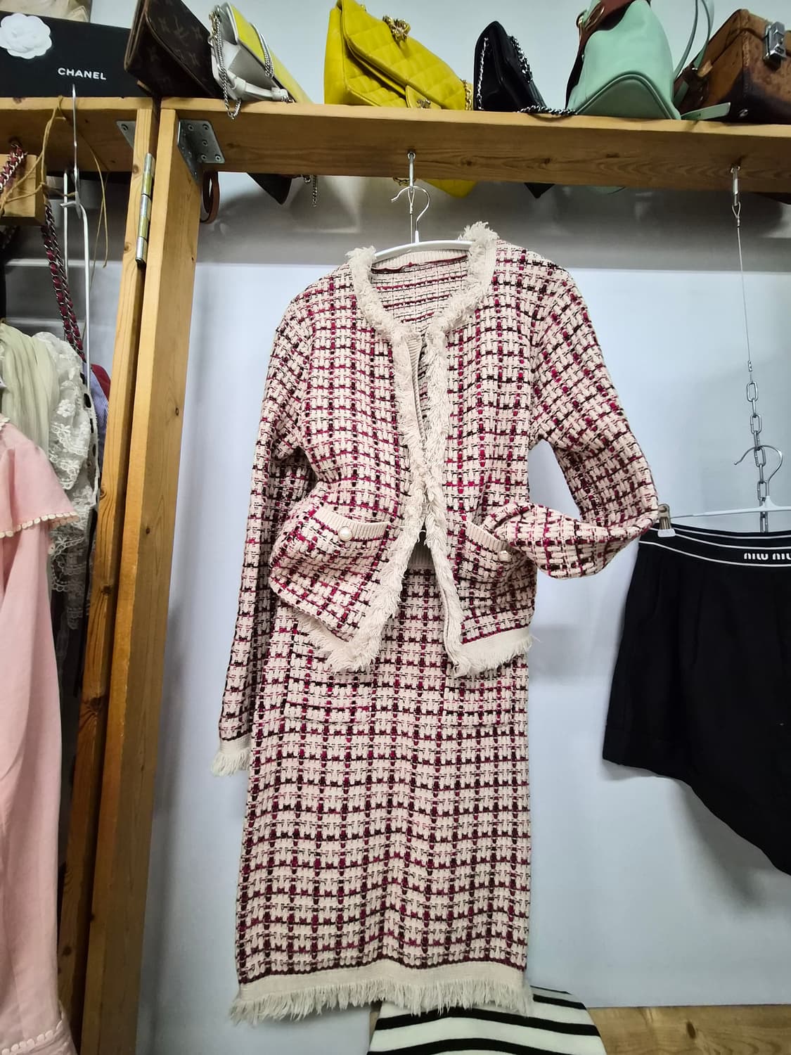 marant 트위드 니트 셋업 상품이미지1