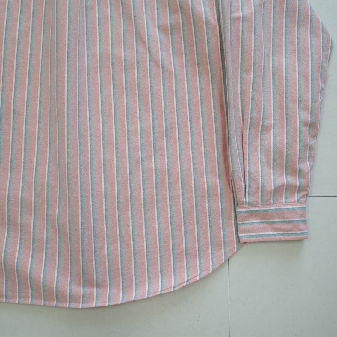 90s 폴로 랄프로렌 클래식핏 스트라이프 셔츠 XL 상품이미지8