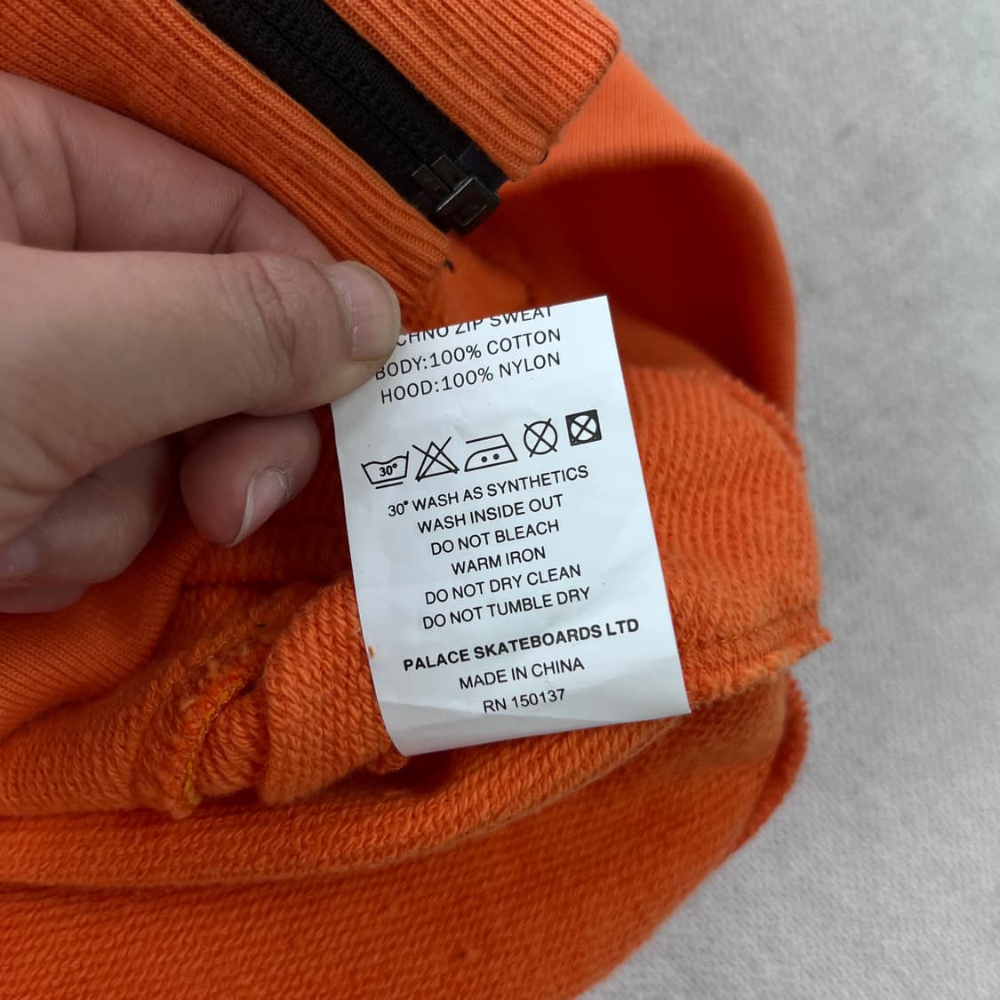 100 팔라스 테크노 스웻 집업 상품이미지8