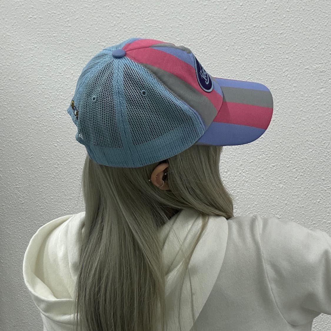 본더치 y2k 파스텔 배색 볼캡 상품이미지3