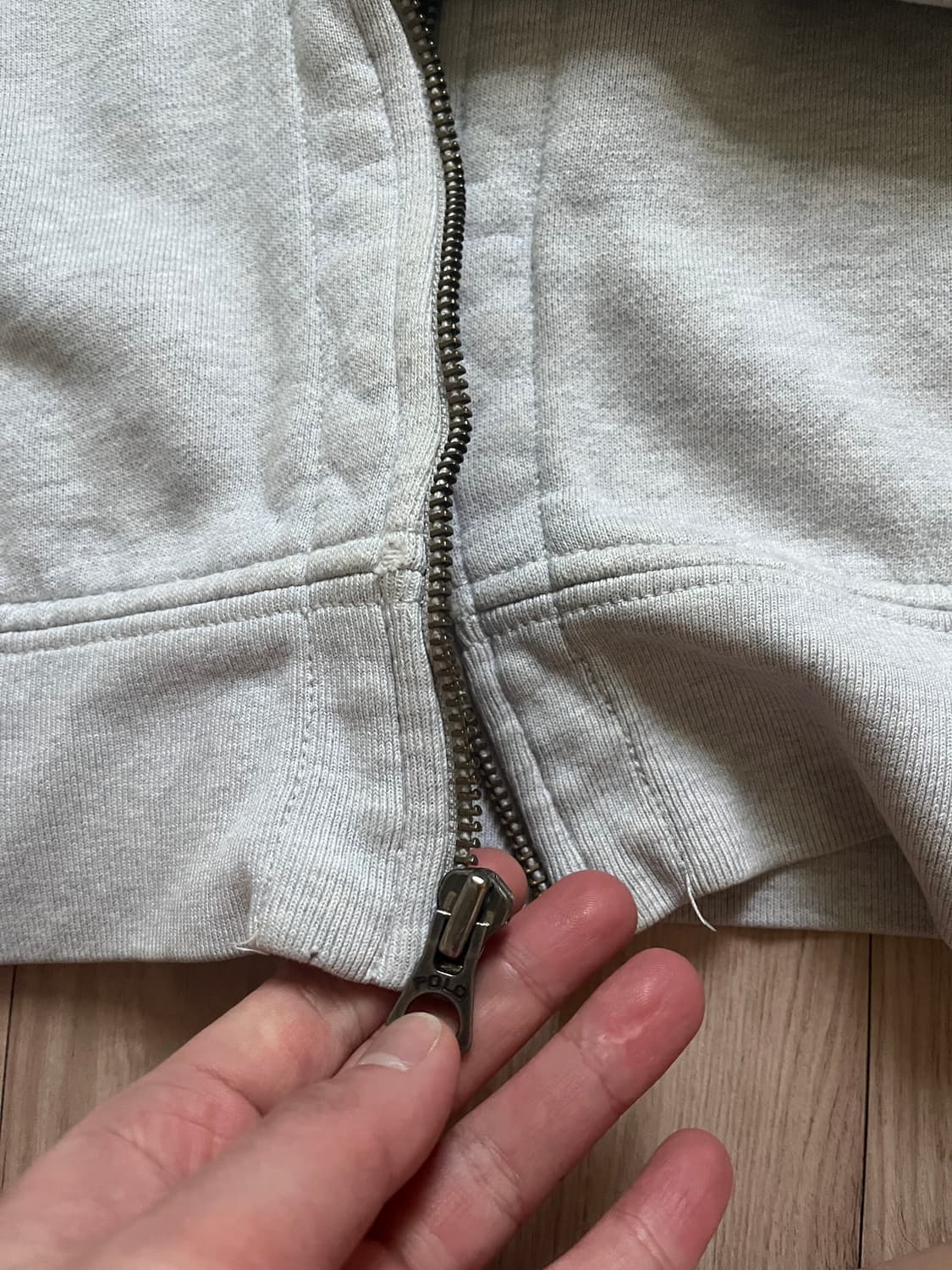 [L,105]폴로랄프로렌 Gray Zip-Up Hoodie 상품이미지8