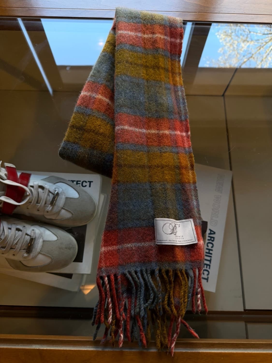 BRONTE 문트위드 램스울 머플러 상품이미지10