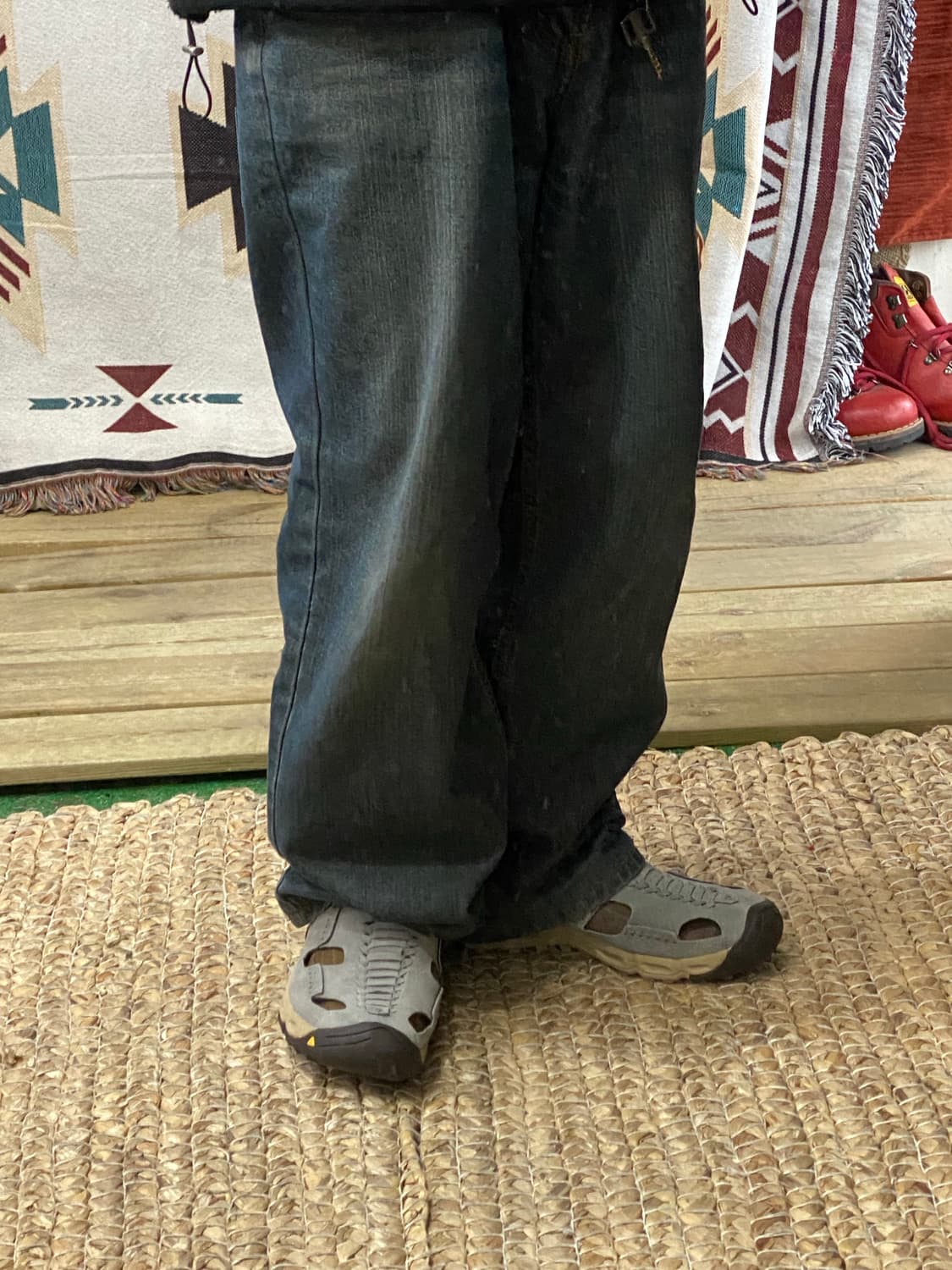 [270-275] 빈티지 스웨이드 피셔맨 샌들 상품이미지6