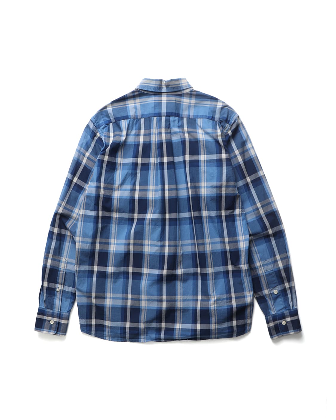 베이프 A BATHING APE Blue Plaid Shirt 상품이미지2