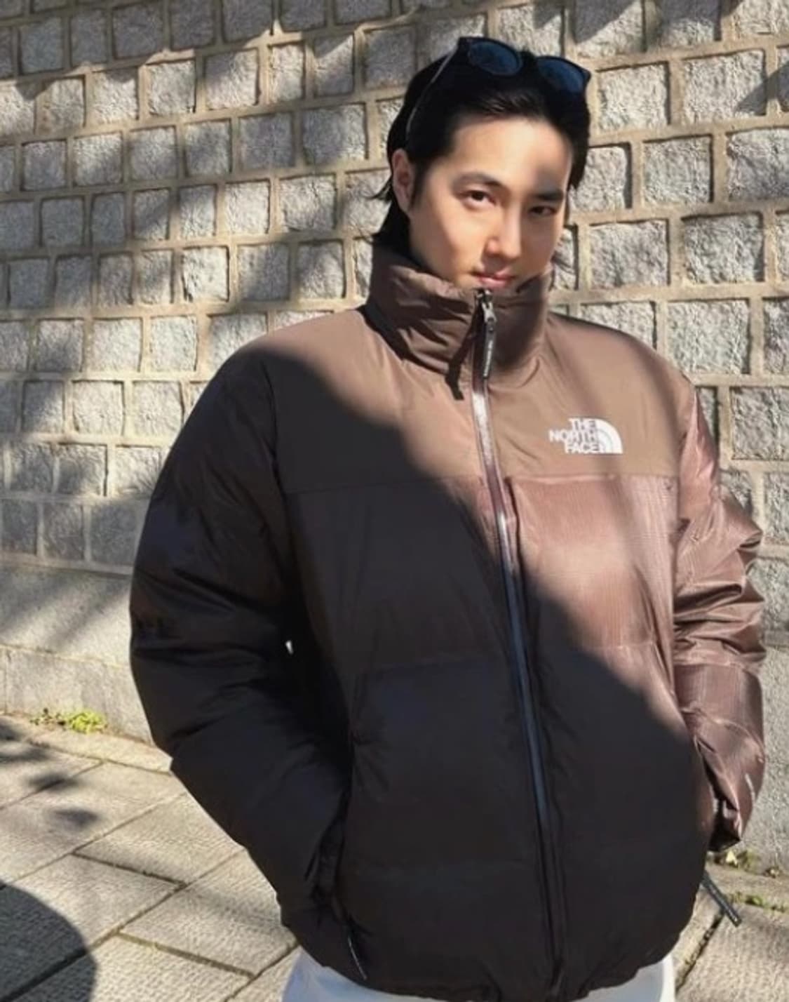 (거의 새상품) 노스페이스 1996 워터 쉴드 눕시 베이지브라운 / L 상품이미지1