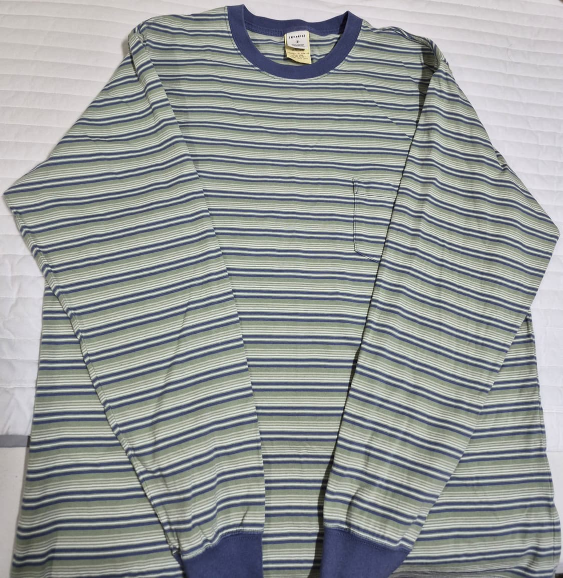 카키스 보더티 모스그린 M사이즈 상품이미지2