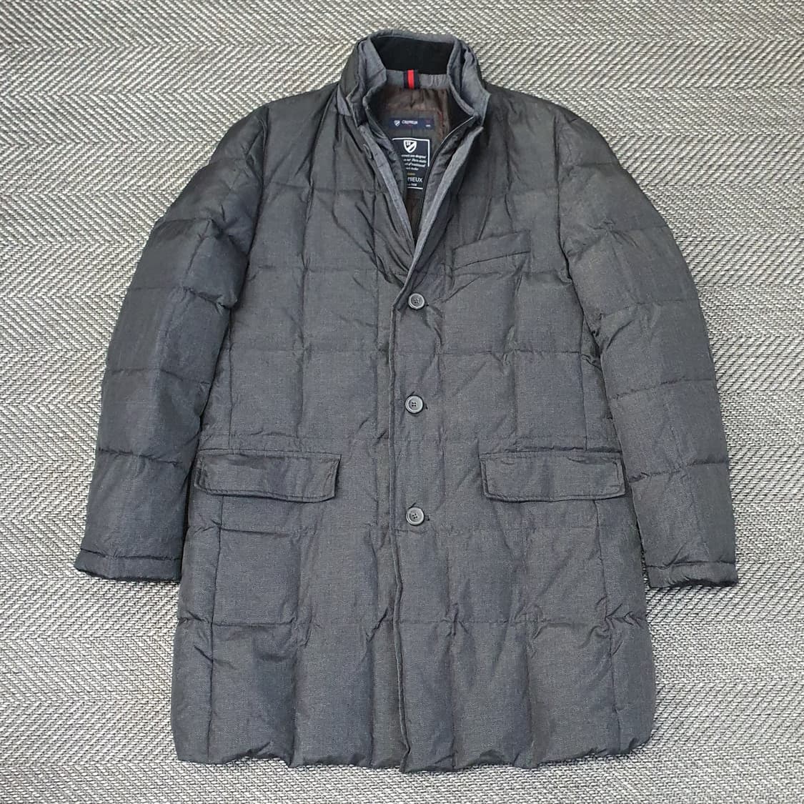 다니엘크레뮤 오리털 퀼팅 패딩코트 남자105 상품이미지1