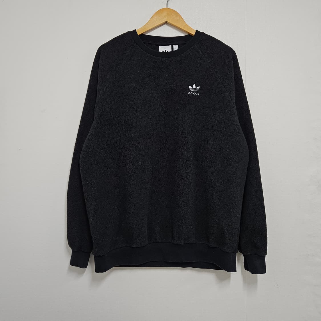 2XL 아디다스 오리지널스 파이어버드 후리스 맨투맨 블랙 상품이미지2