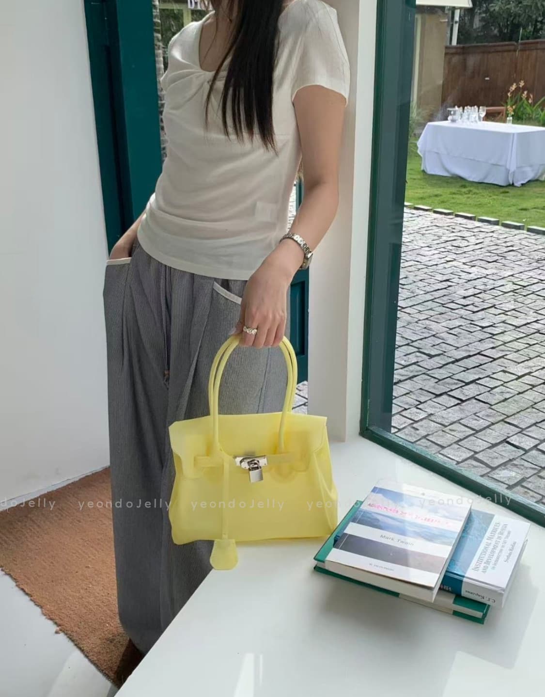 S.M제작!🤍미니 사이즈 버킨 버킨젤리백🪽 상품이미지10