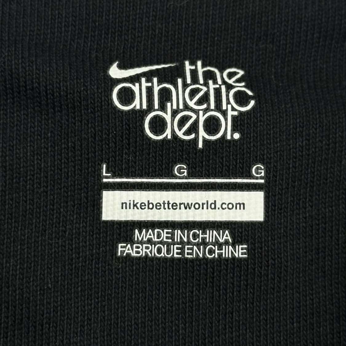 나이키 애슬레틱 1972 블랙 맨투맨 (L) 상품이미지5