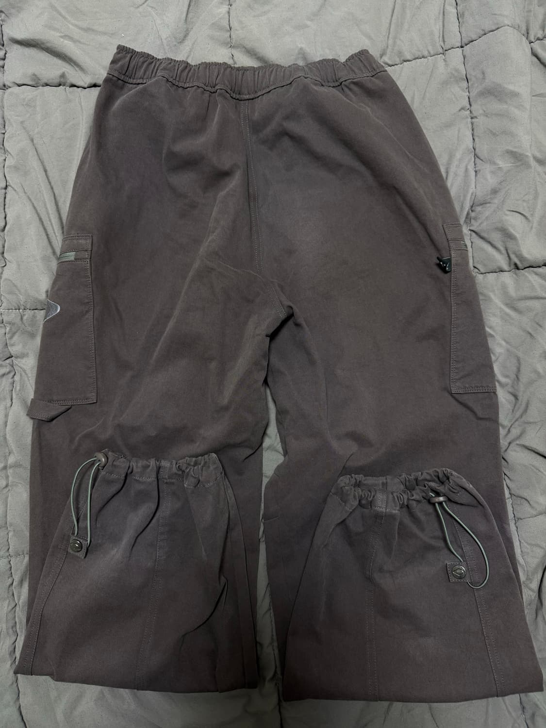 미스치프 드로우스트링 팬츠 퍼플 브라운 S 팝니다 상품이미지3