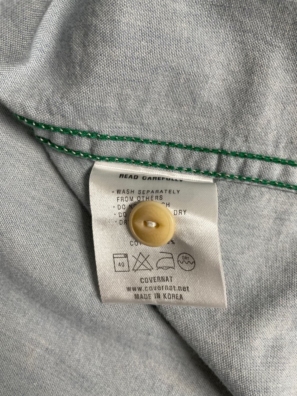 커버낫 워크셔츠 M사이즈 상품이미지4