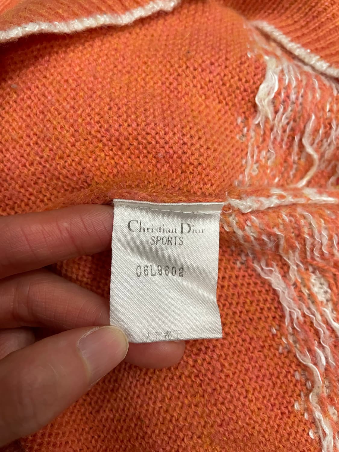 90s Christian Dior Fair Isle Knit Sweate 상품이미지6