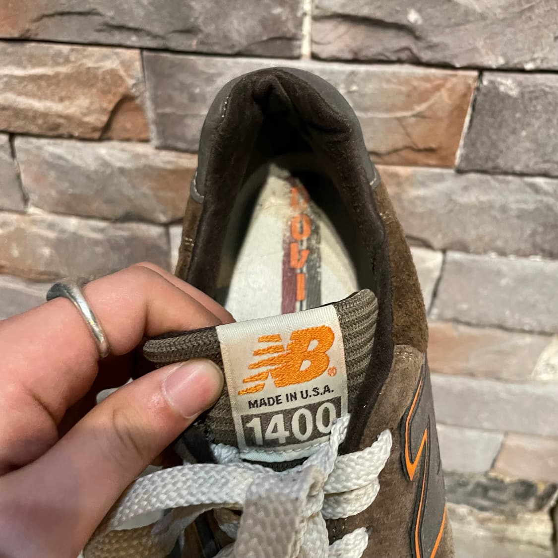 뉴발란스 1400 USA CSR 브라운 슈즈 상품이미지6