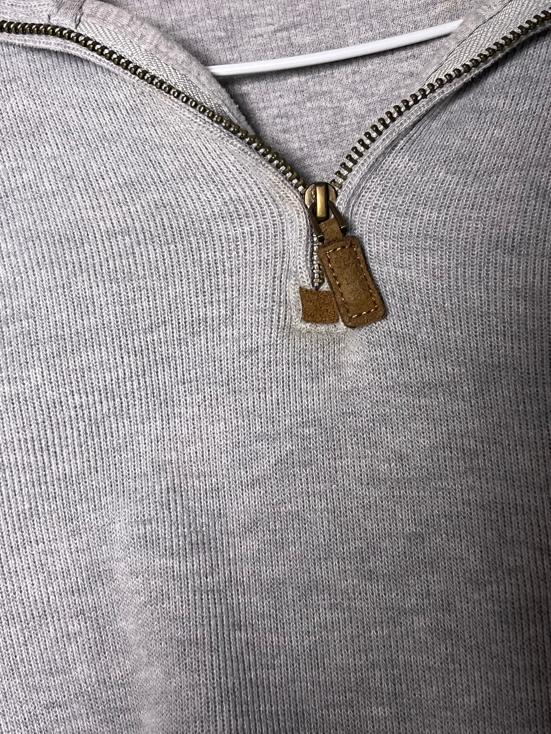 폴로 반집업 니트  상품이미지3